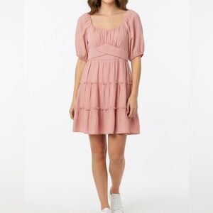 Elegant Pink Women's Dress